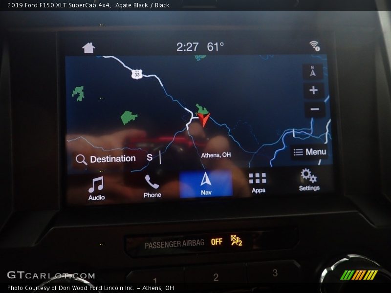 Agate Black / Black 2019 Ford F150 XLT SuperCab 4x4