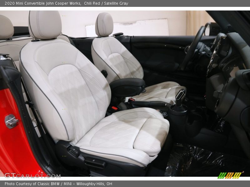 Chili Red / Satellite Gray 2020 Mini Convertible John Cooper Works
