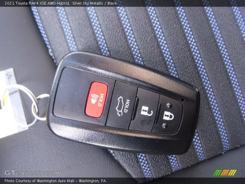 Keys of 2021 RAV4 XSE AWD Hybrid