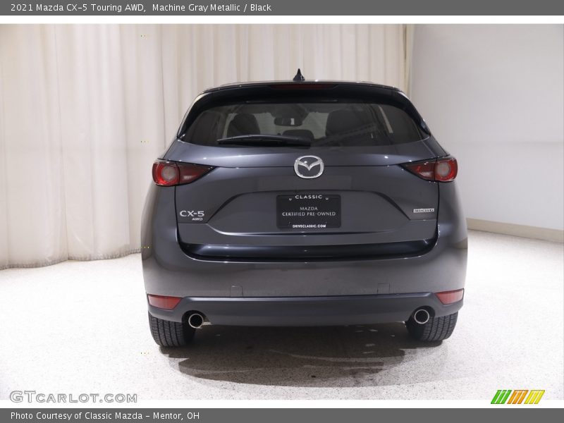 Machine Gray Metallic / Black 2021 Mazda CX-5 Touring AWD