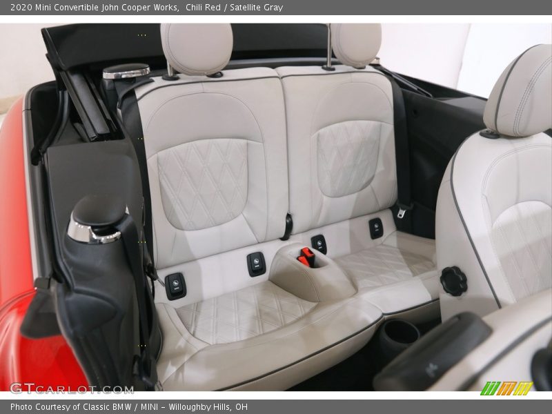Rear Seat of 2020 Convertible John Cooper Works
