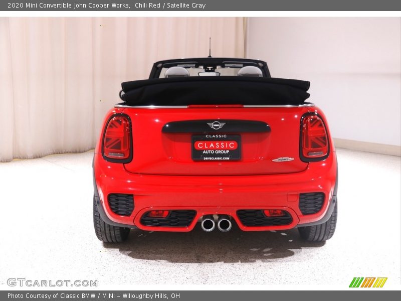 Chili Red / Satellite Gray 2020 Mini Convertible John Cooper Works