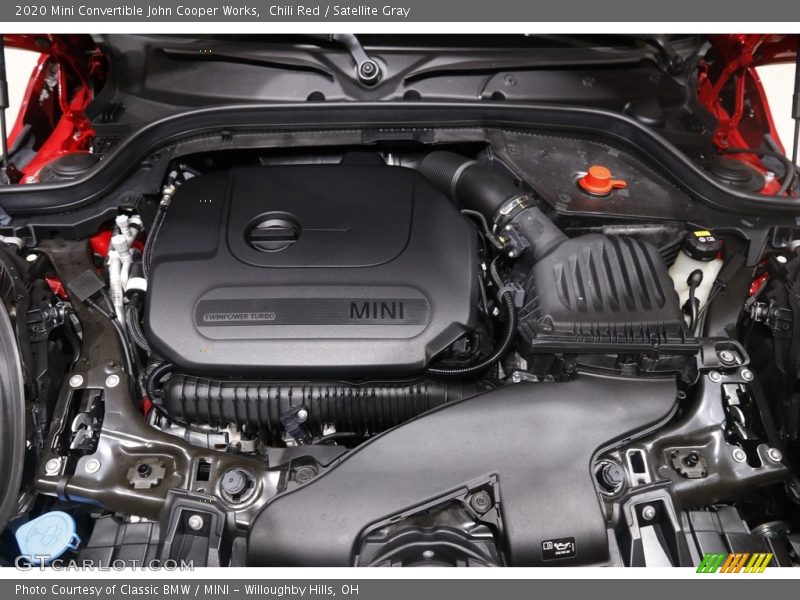 Chili Red / Satellite Gray 2020 Mini Convertible John Cooper Works