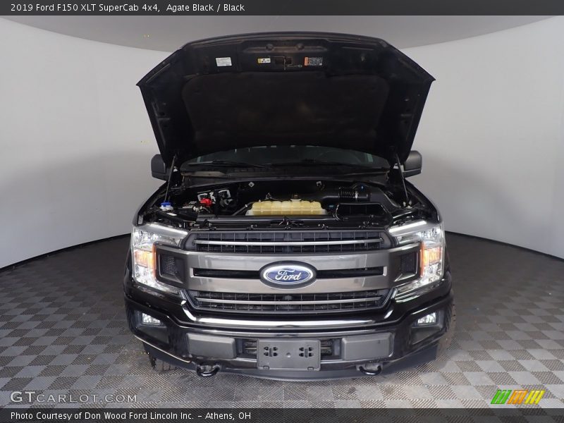 Agate Black / Black 2019 Ford F150 XLT SuperCab 4x4