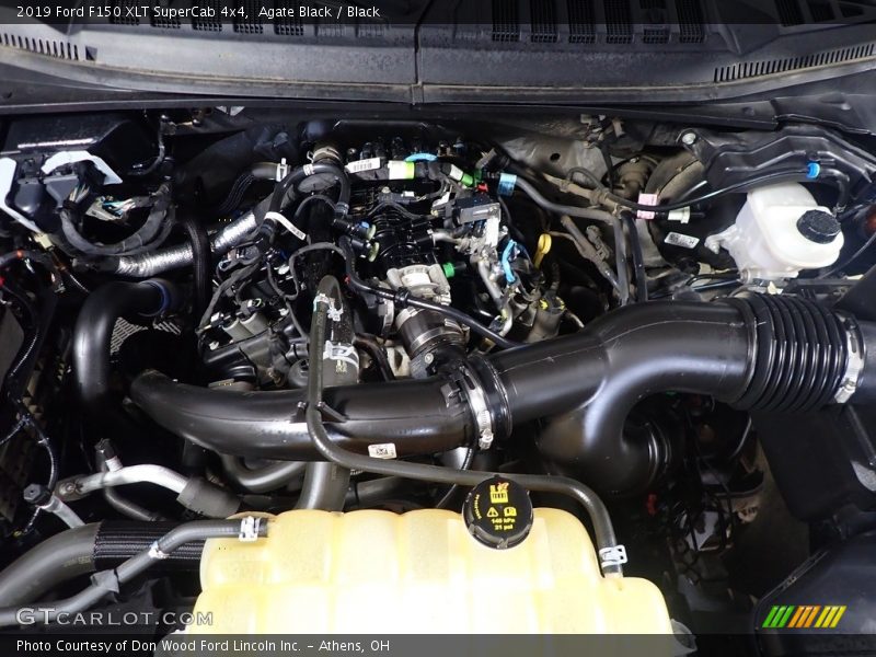 Agate Black / Black 2019 Ford F150 XLT SuperCab 4x4