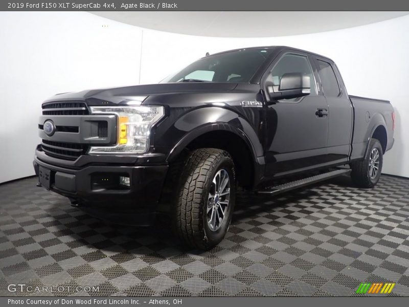 Agate Black / Black 2019 Ford F150 XLT SuperCab 4x4