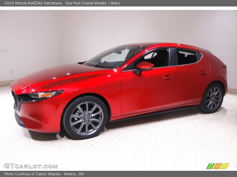 Front 3/4 View of 2020 MAZDA3 Hatchback