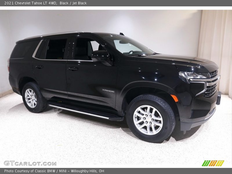 Black / Jet Black 2021 Chevrolet Tahoe LT 4WD