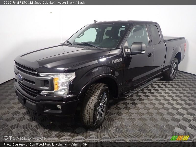 Agate Black / Black 2019 Ford F150 XLT SuperCab 4x4