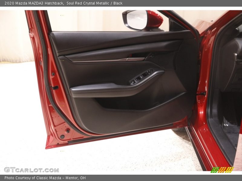 Soul Red Crystal Metallic / Black 2020 Mazda MAZDA3 Hatchback