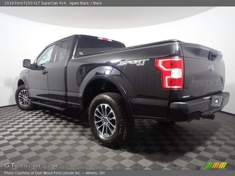 Agate Black / Black 2019 Ford F150 XLT SuperCab 4x4