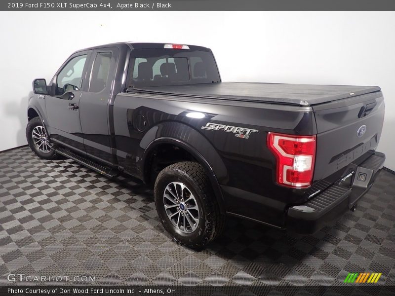 Agate Black / Black 2019 Ford F150 XLT SuperCab 4x4