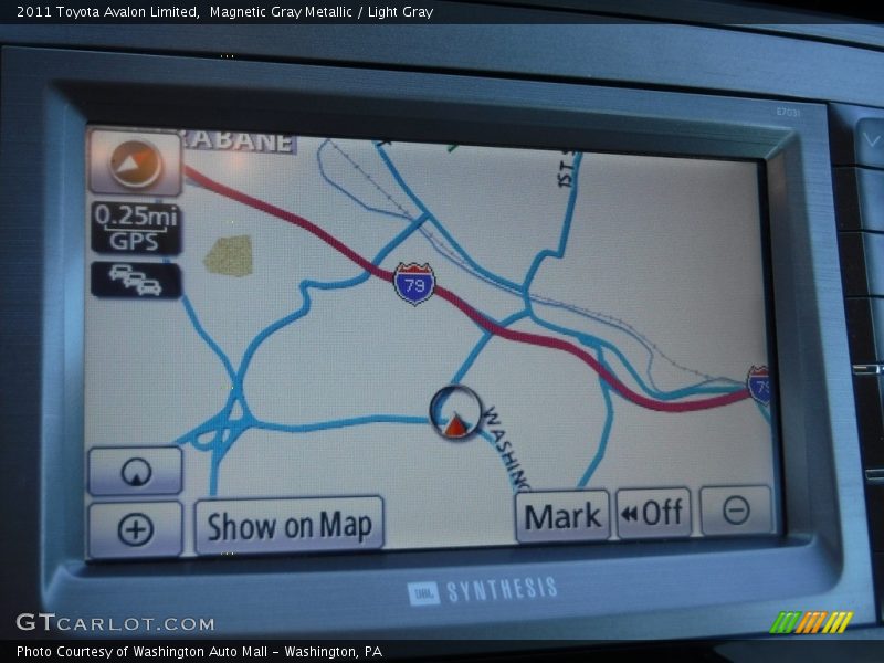 Magnetic Gray Metallic / Light Gray 2011 Toyota Avalon Limited