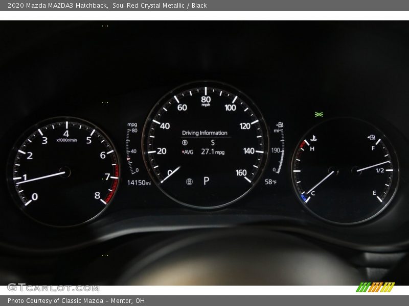  2020 MAZDA3 Hatchback Hatchback Gauges