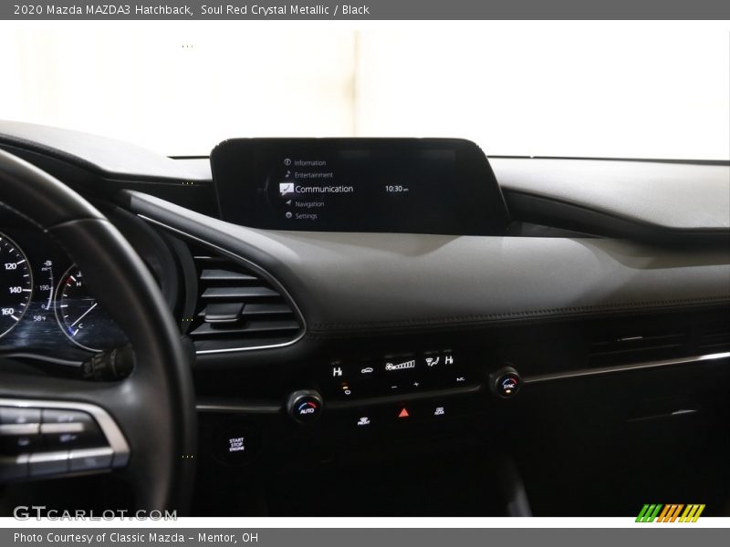 Soul Red Crystal Metallic / Black 2020 Mazda MAZDA3 Hatchback