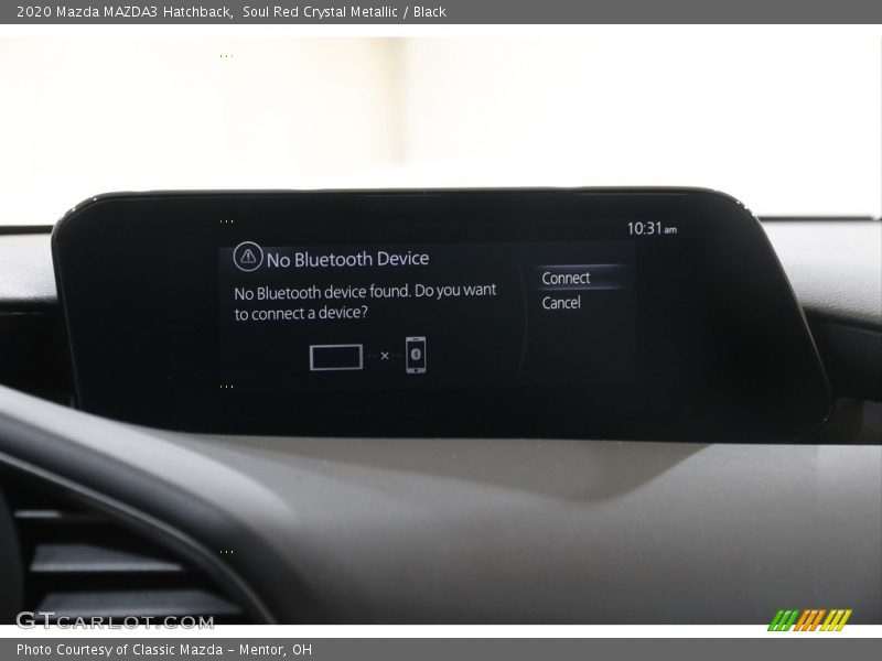 Soul Red Crystal Metallic / Black 2020 Mazda MAZDA3 Hatchback