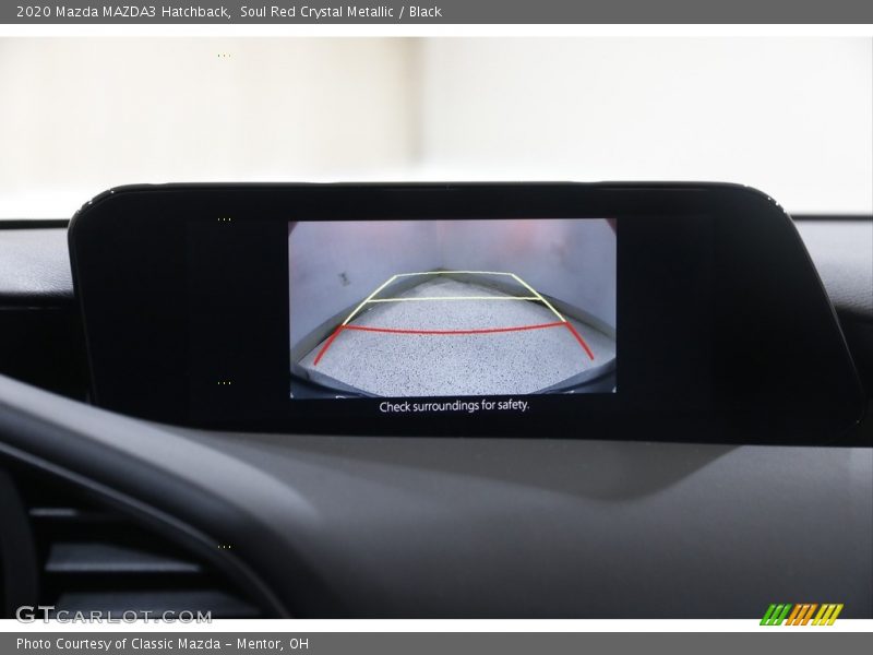 Soul Red Crystal Metallic / Black 2020 Mazda MAZDA3 Hatchback
