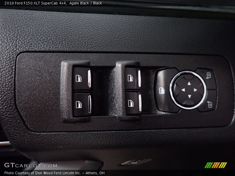 Agate Black / Black 2019 Ford F150 XLT SuperCab 4x4