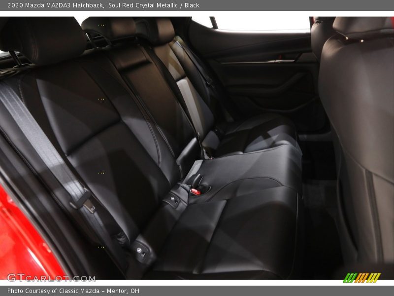 Soul Red Crystal Metallic / Black 2020 Mazda MAZDA3 Hatchback