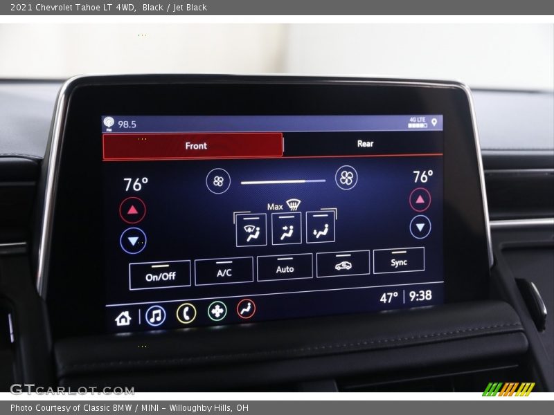 Black / Jet Black 2021 Chevrolet Tahoe LT 4WD
