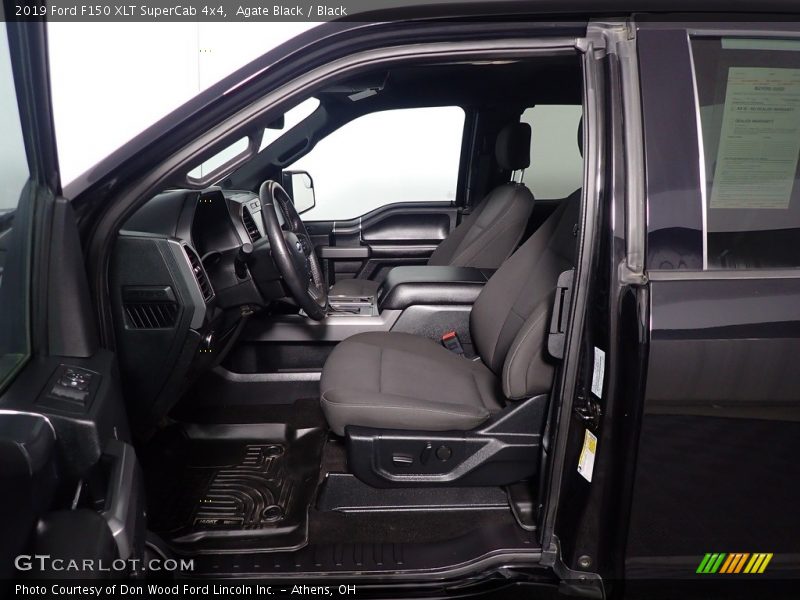 Agate Black / Black 2019 Ford F150 XLT SuperCab 4x4