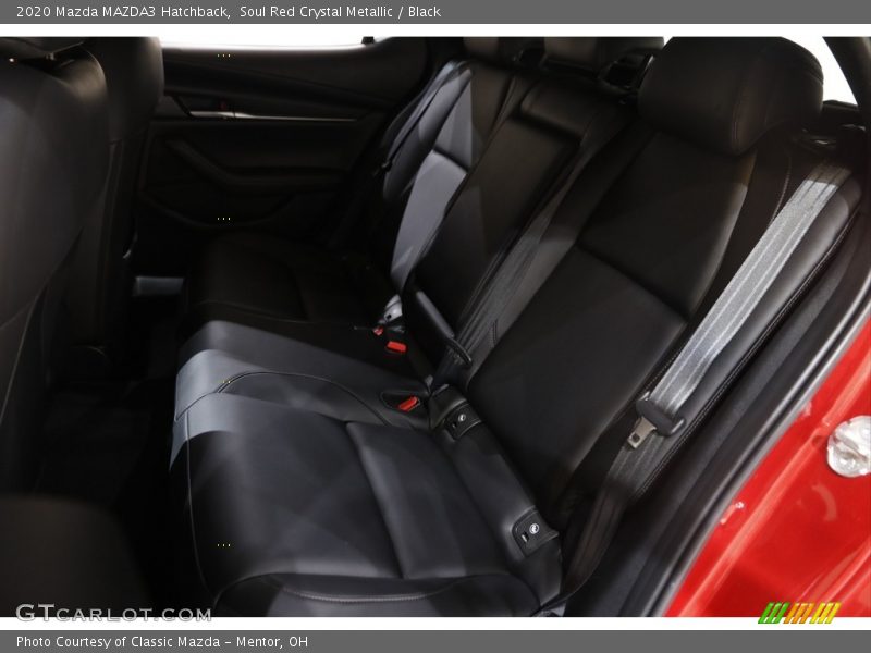 Soul Red Crystal Metallic / Black 2020 Mazda MAZDA3 Hatchback