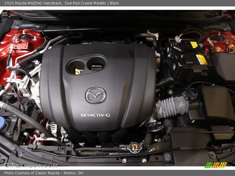  2020 MAZDA3 Hatchback Engine - 2.5 Liter SKYACTIV-G DI DOHC 16-Valve VVT 4 Cylinder