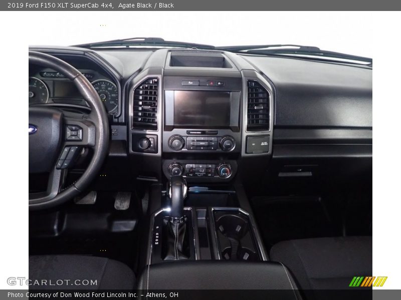 Agate Black / Black 2019 Ford F150 XLT SuperCab 4x4