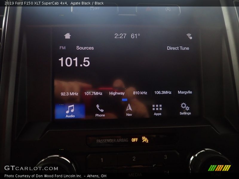 Agate Black / Black 2019 Ford F150 XLT SuperCab 4x4