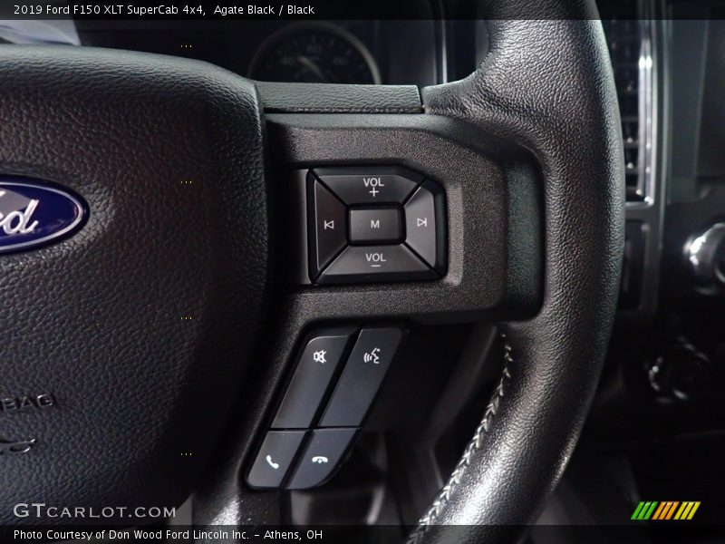 Agate Black / Black 2019 Ford F150 XLT SuperCab 4x4