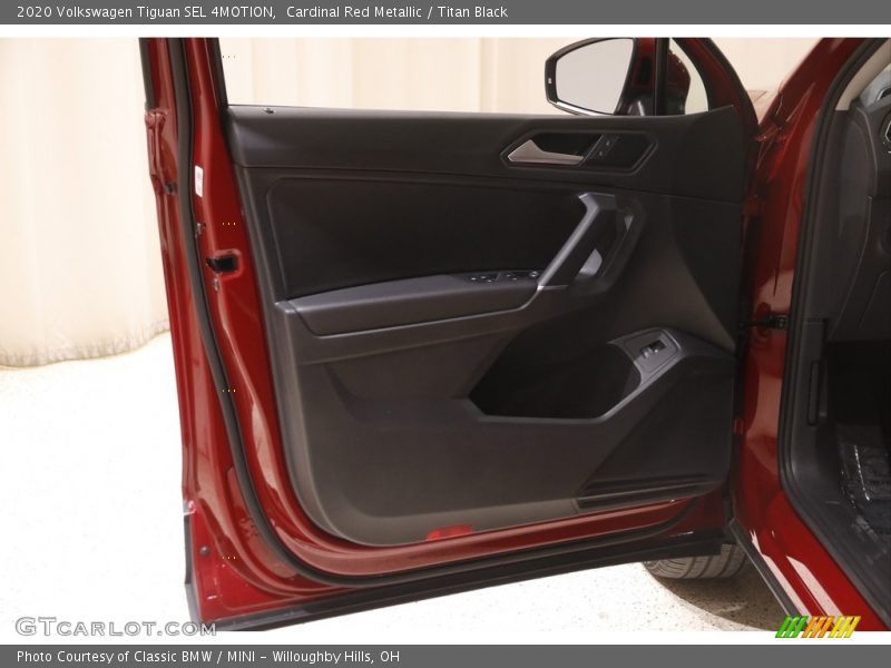 Cardinal Red Metallic / Titan Black 2020 Volkswagen Tiguan SEL 4MOTION