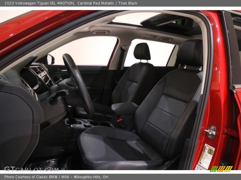 Cardinal Red Metallic / Titan Black 2020 Volkswagen Tiguan SEL 4MOTION