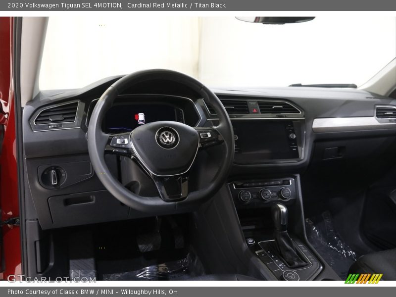 Cardinal Red Metallic / Titan Black 2020 Volkswagen Tiguan SEL 4MOTION