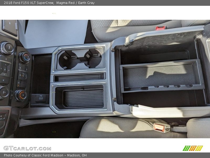 Magma Red / Earth Gray 2018 Ford F150 XLT SuperCrew