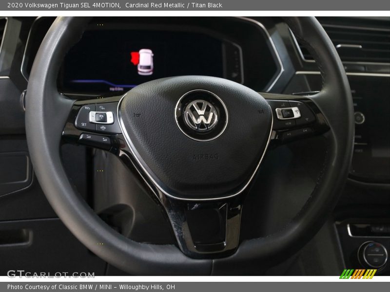 Cardinal Red Metallic / Titan Black 2020 Volkswagen Tiguan SEL 4MOTION