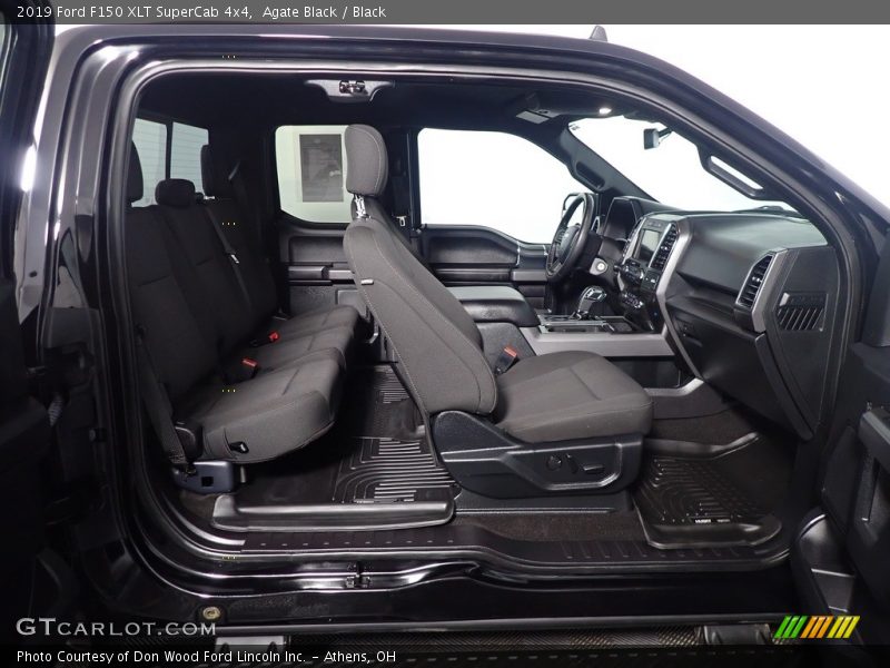 Agate Black / Black 2019 Ford F150 XLT SuperCab 4x4