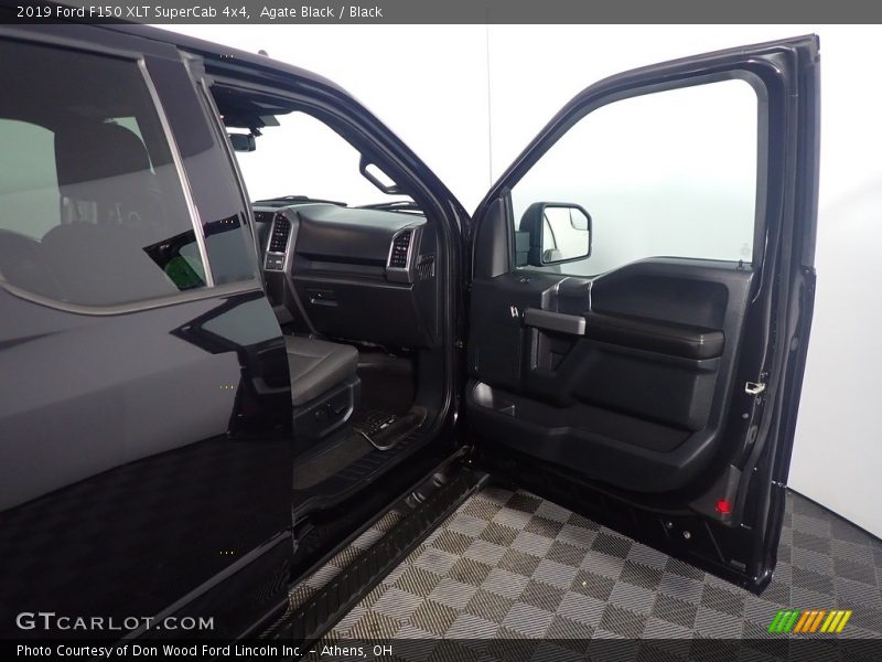 Agate Black / Black 2019 Ford F150 XLT SuperCab 4x4