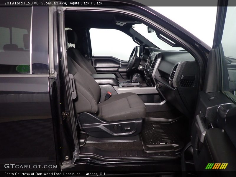Agate Black / Black 2019 Ford F150 XLT SuperCab 4x4