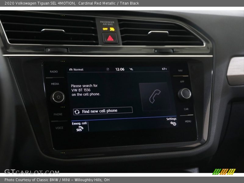 Cardinal Red Metallic / Titan Black 2020 Volkswagen Tiguan SEL 4MOTION