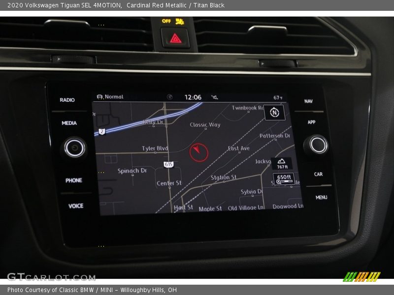 Cardinal Red Metallic / Titan Black 2020 Volkswagen Tiguan SEL 4MOTION