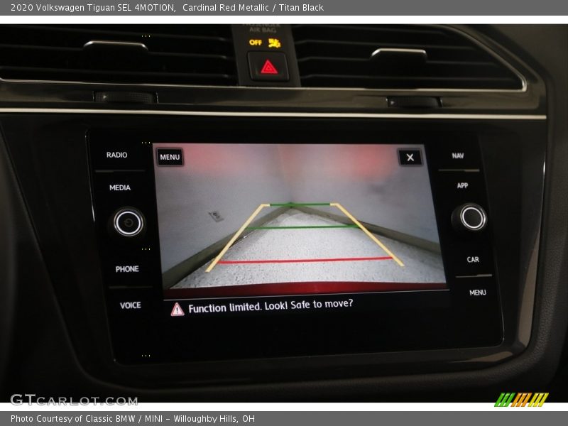 Cardinal Red Metallic / Titan Black 2020 Volkswagen Tiguan SEL 4MOTION