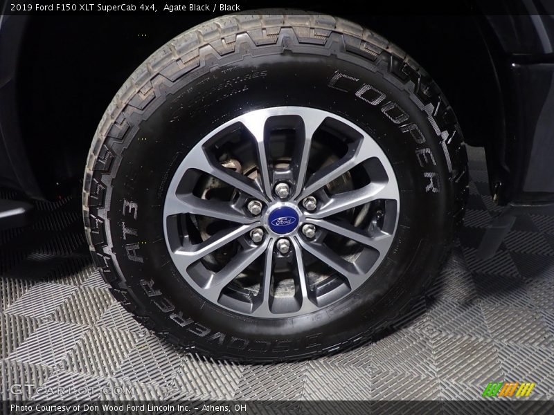 Agate Black / Black 2019 Ford F150 XLT SuperCab 4x4