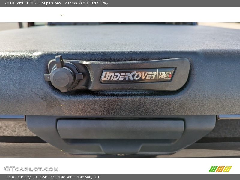 Magma Red / Earth Gray 2018 Ford F150 XLT SuperCrew