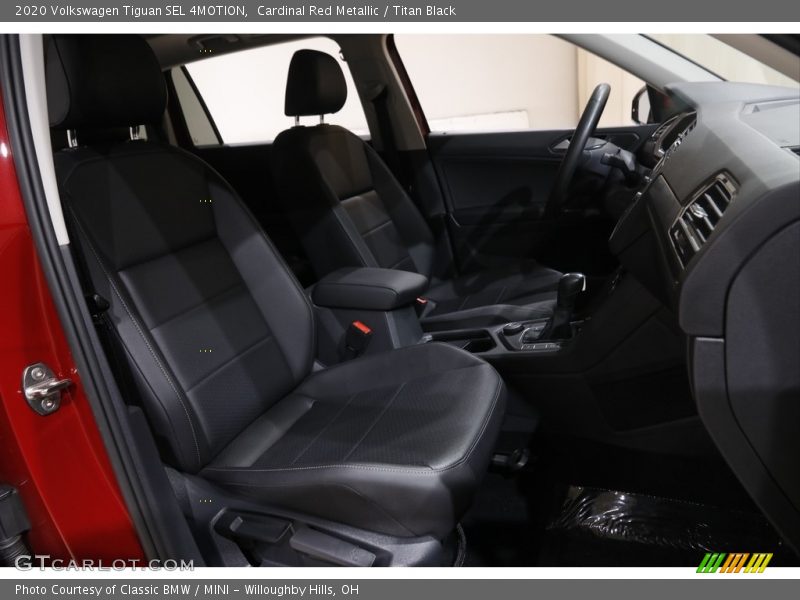 Cardinal Red Metallic / Titan Black 2020 Volkswagen Tiguan SEL 4MOTION