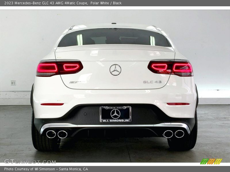 Polar White / Black 2023 Mercedes-Benz GLC 43 AMG 4Matic Coupe