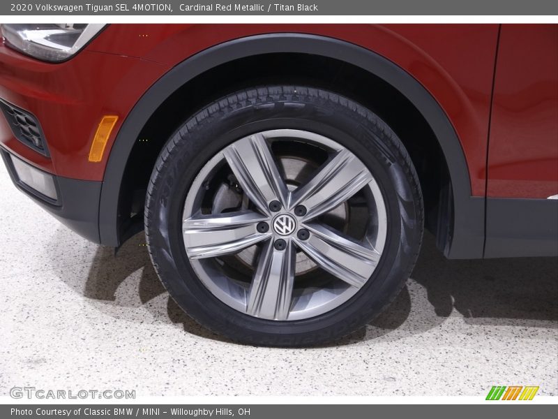 Cardinal Red Metallic / Titan Black 2020 Volkswagen Tiguan SEL 4MOTION