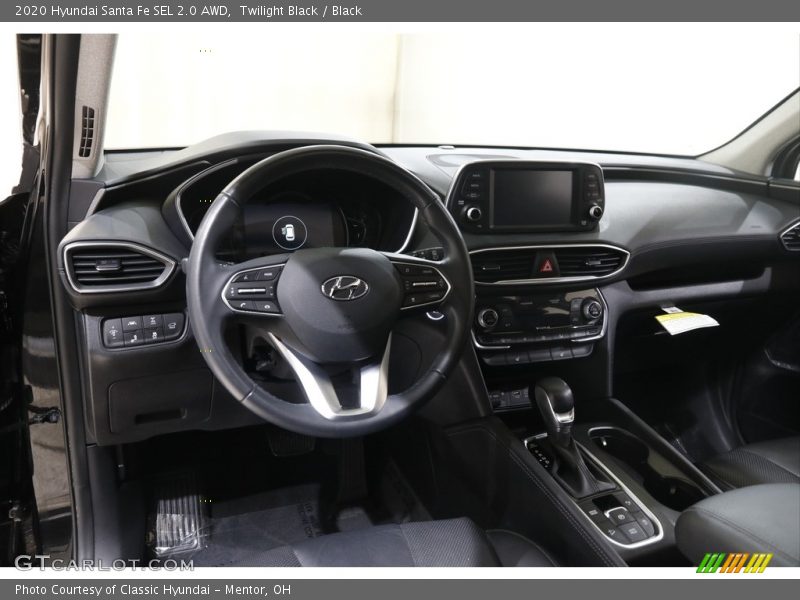 Twilight Black / Black 2020 Hyundai Santa Fe SEL 2.0 AWD