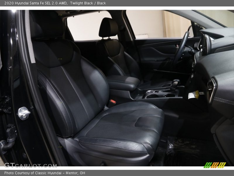 Twilight Black / Black 2020 Hyundai Santa Fe SEL 2.0 AWD