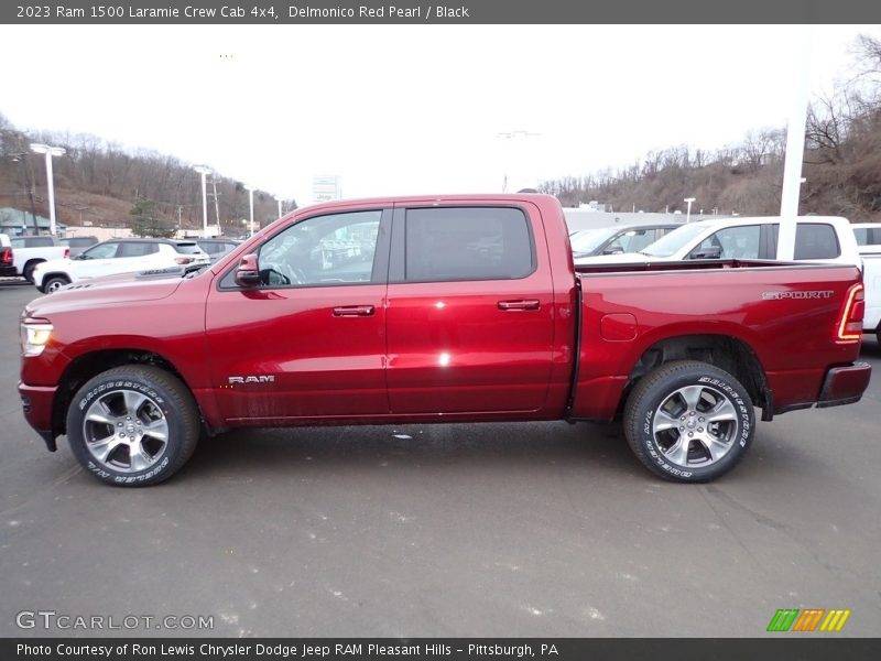  2023 1500 Laramie Crew Cab 4x4 Delmonico Red Pearl