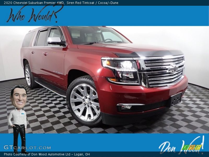 Siren Red Tintcoat / Cocoa/­Dune 2020 Chevrolet Suburban Premier 4WD